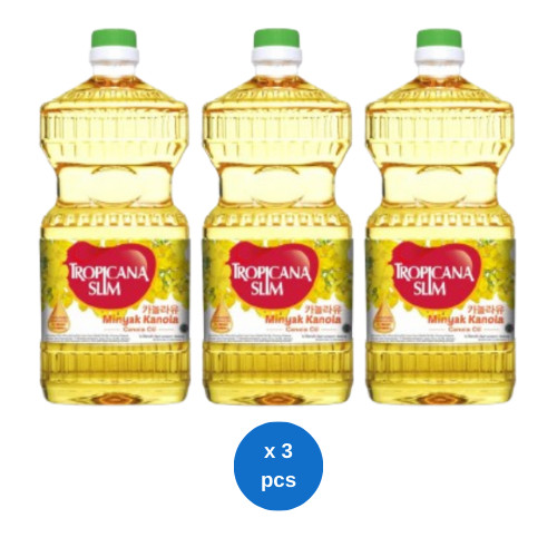 

Tropicana Slim Minyak Kanola 946ml x 3 pcs