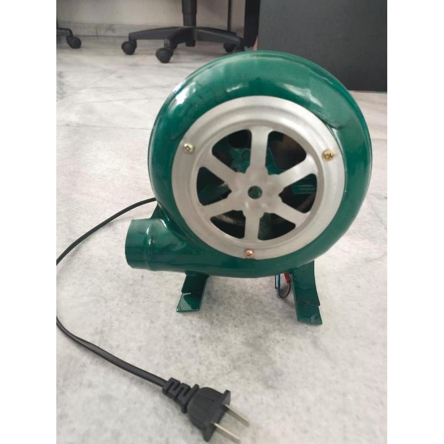 Maxpump Blower Keong Electric 30W-200W Kipas Angin Duduk Mesin Blower 1.5" Besi Hijau Tuada Kapasito