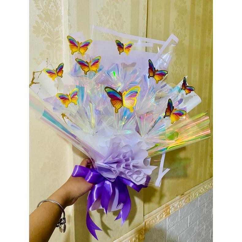 

Salt Buket Kupu Kupu Led Butterfly Cellophane Gha-68