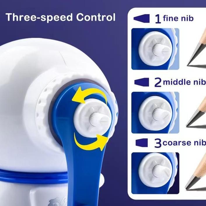 

Salt Dingb Sharpener Rautan Serutan Putar Meja Astronaut Db-8611 Sd-5