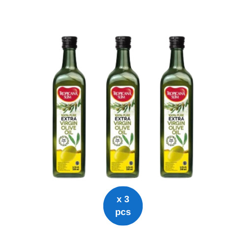 

Tropicana Slim Extra Virgin Olive Oil 500ml x 3 pcs