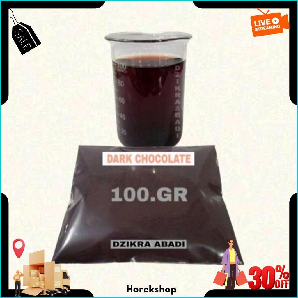 

Pewarna Makanan Bubuk / Dark Chocolate Brown Coklat 100.Gr Bisa Cod
