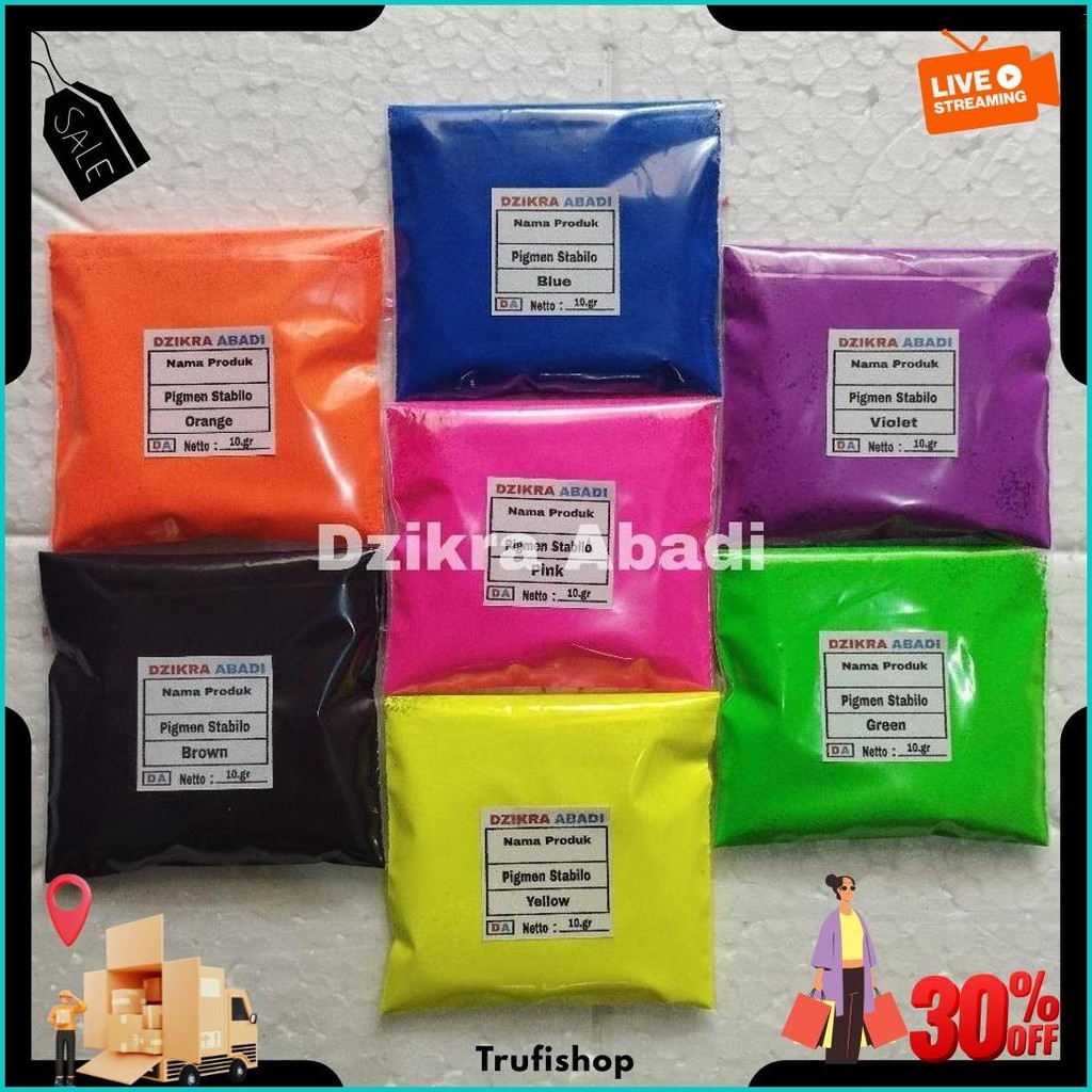 

Pigmen Powder Stabilo Pewarna Bubuk Stabilo 50 Gr Cod