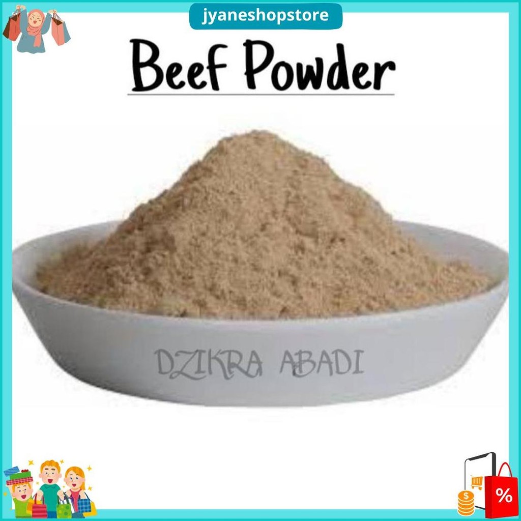 

Beef Powder Sari Daging Sapi Bumbu Rasa Sapi 250.Gr Original Produk