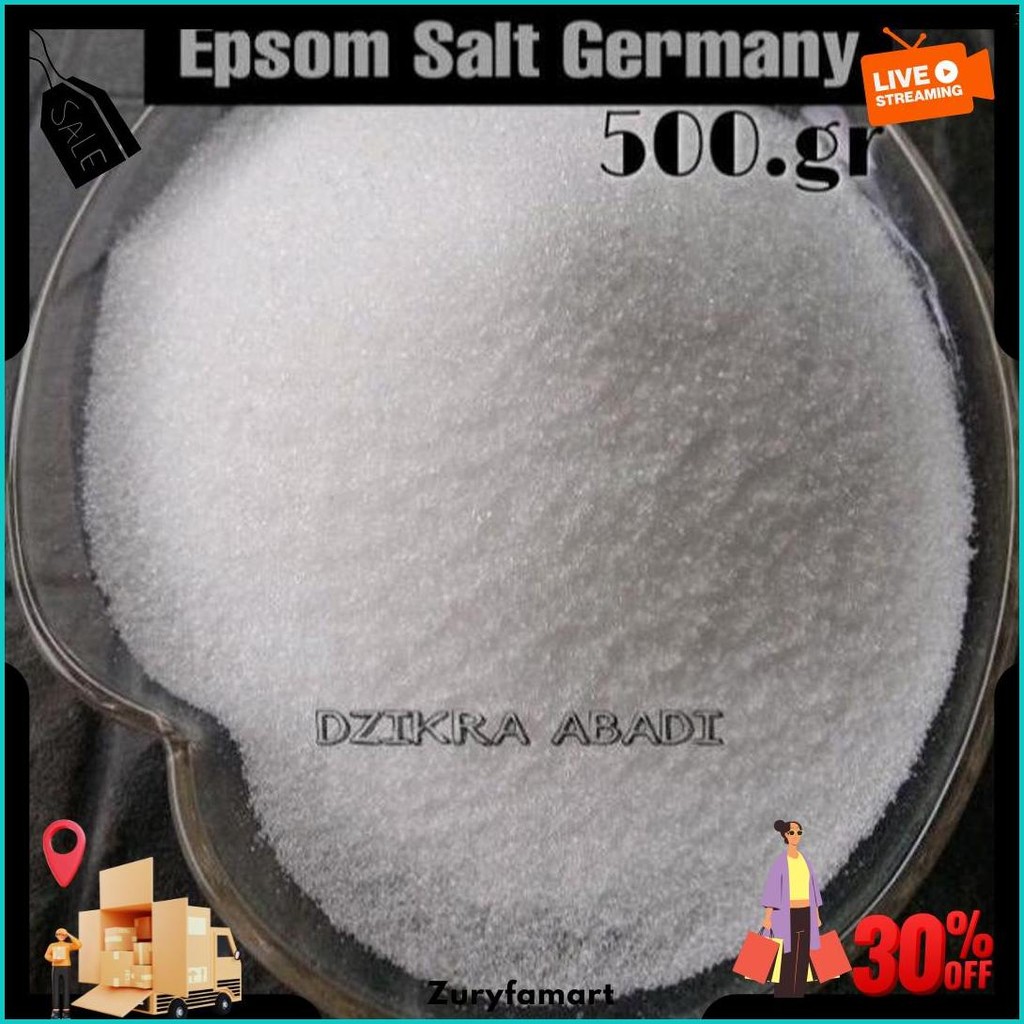 Epsom Salt Germany Garam Inggris 1.Kg Terlaris