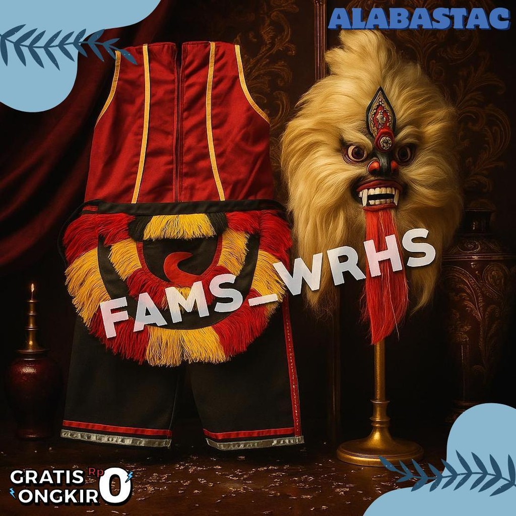 Cod Baju Setelan Ganongan Anak Dewasa Celana Rompi Ganongan Dan Jaranan