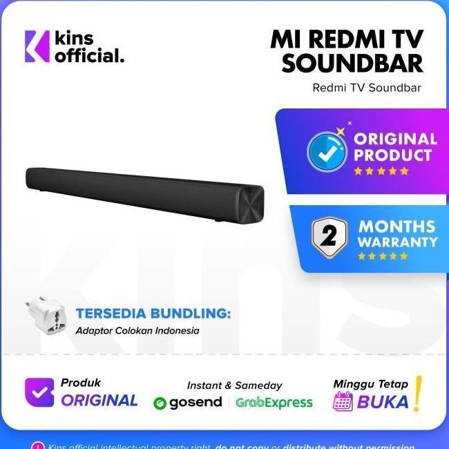 XIAOMI REDMI TV SOUNDBAR WIRELESS SPEAKER & WIRED BLUETOOTH ORIGINAL ORIGINAL DAN TERPERCAYA
