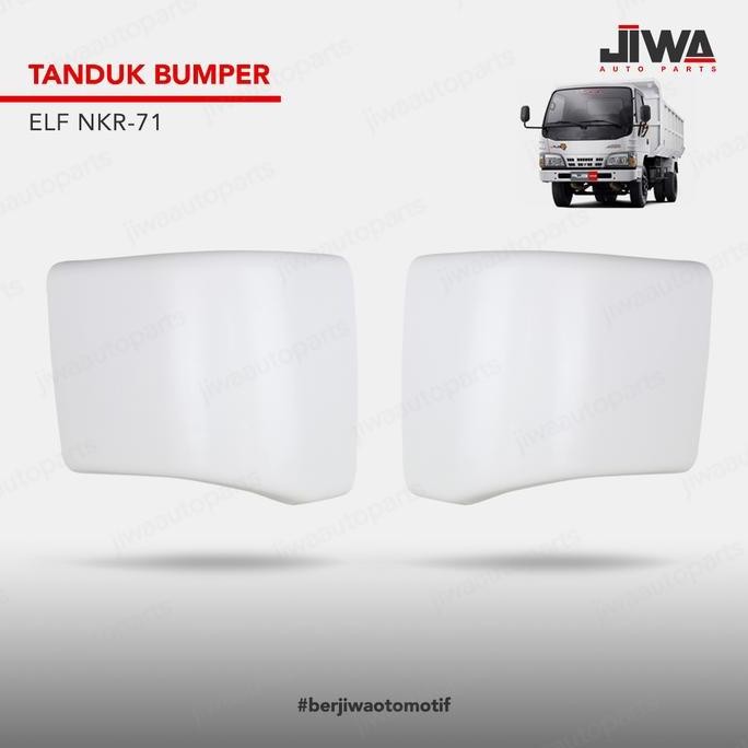 NEW - Jiwa Auto Tanduk Bumper ELF NKR 7 ELF MACAN Bagian Depan Tanduk Bemper Truk