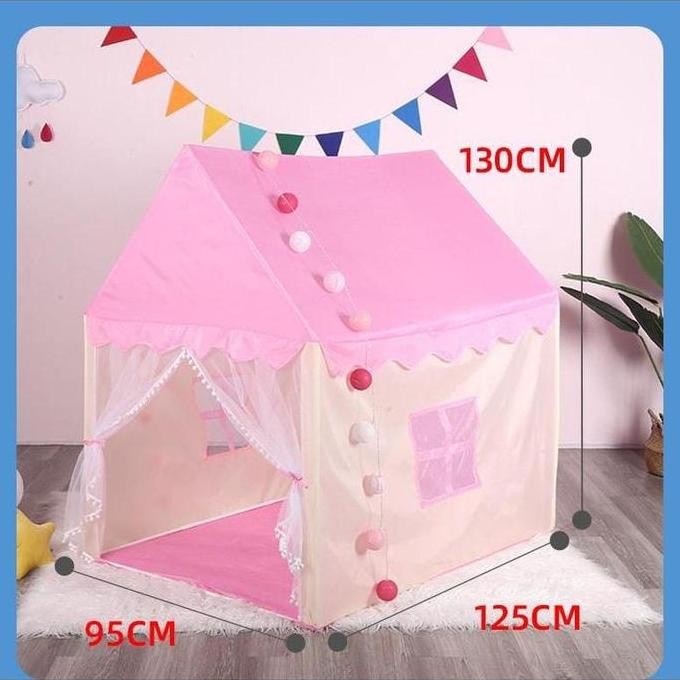 Mainan Tenda Princess Anak Model Rumah / Tenda Castle / Tenda Princess