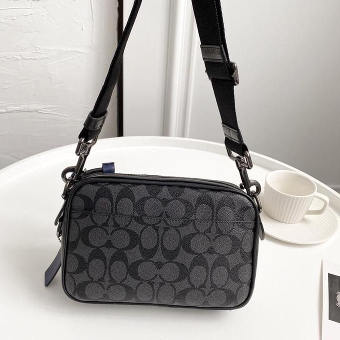 Tas Selempang Pria [Original] Coach Graham Crossbody In Colorblock Signature Canvas