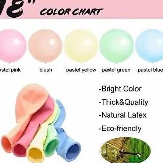 CR - Balon 18inch Latex/Balon Latex Jumbo 18inch/Balon besar TERLARIS