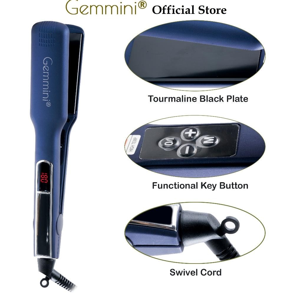 Terlaris | Terbaru | Best Seller | Termurah Gemmini Gm34 Catokan Pelurus Dan Smoothing Rambut Pengat