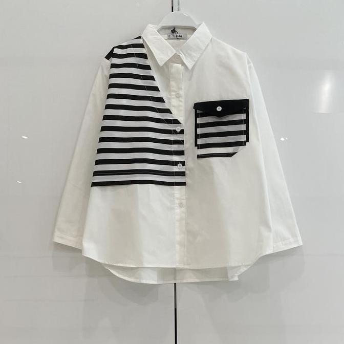 Zebra Shirt // Kemeja Wanita Allshop