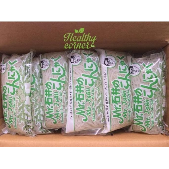 

Mie Shirataki Hijau Basah Ketogenic Diet Keto 1 Dus 25 x 200 gr