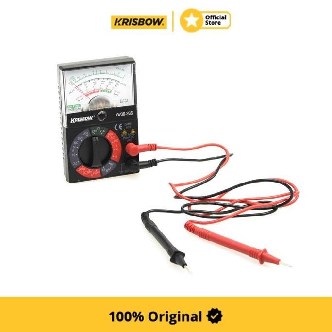 KRISBOW ALAT UKUR MULTIMETER ANALOG KECIL