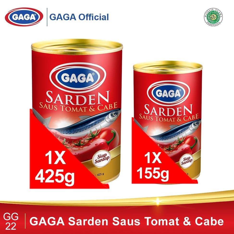 

TERMURAH Beli 1pc GAGA Sarden Tomat 155g Beli 1pc GAGA Sarden Tomat 425g(GG22) Siap kirim