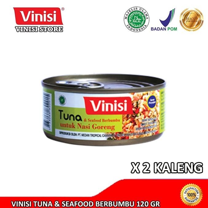 

TERLARIS Paket 2 Kaleng Vinisi Ikan Asin Nasi Goreng 120 Gr Siap kirim