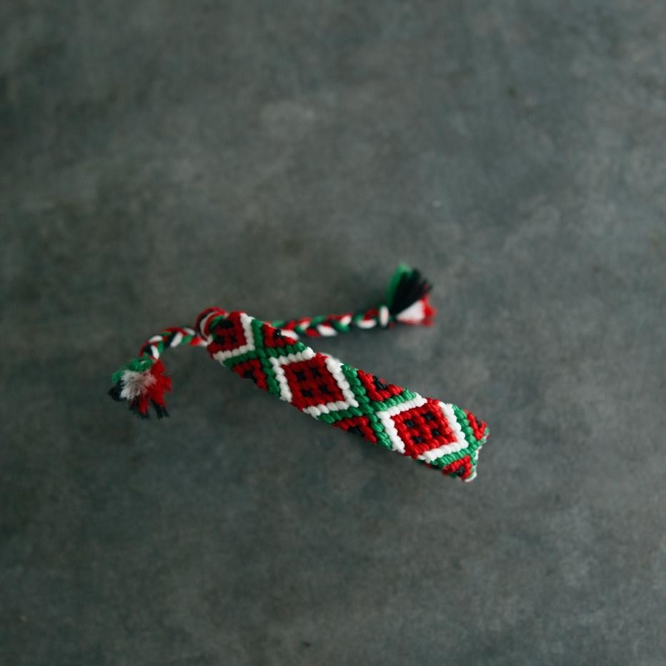 Preorder Gelang Serut Palestine Rajut Handmade Gelang Palestine Eajpark