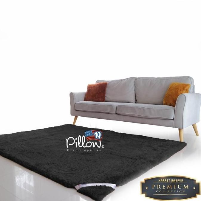 Karpet Bulu Rasfur Ukuran Premium Tebal Bulu Anti Rontok Karpet Lantai Cantik Warna Warni Karpet Bul