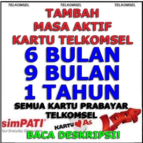 Tambah Masa Aktif Perpanjang Masa Aktif Telkomsel 1 Tahun