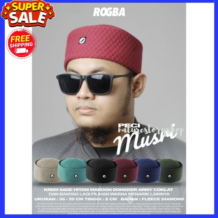 PECI MUSRI ROGBA - PECI PRIA KOPIAH MODERN PRODUK TERBAIK