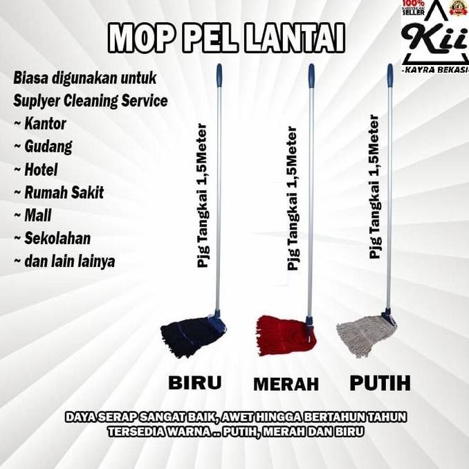 Alat Pel Lantai Set - Super Mop Pel Lantai - Pel Mop Kualitas Terbaik