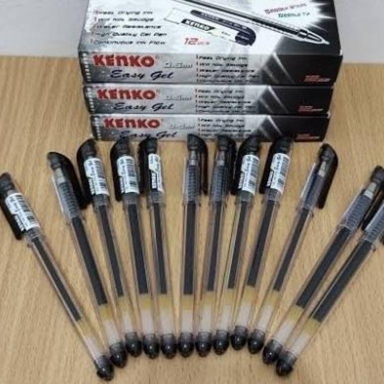 

Cod 12 Pcs - Pulpen Kenko Easy Gel / Pen Kenko Easy Gel / Pena Kenko Easy Gel 0.5Mm Gub-103
