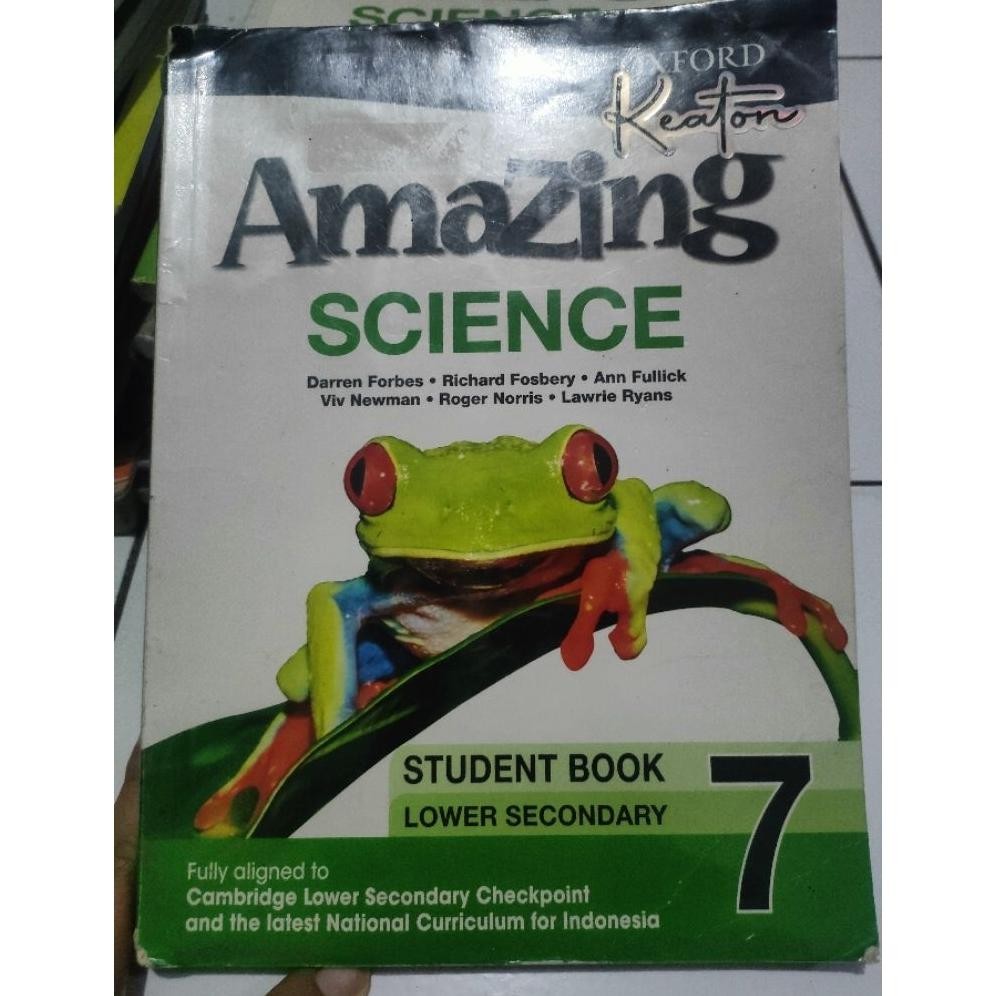 CR - Buku bekas second pernah dipakai Amazing Science 7 kelas VII SMP kelas 1 Oxford university pres