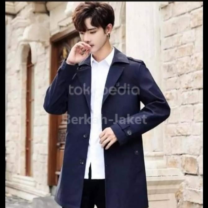 jas pria/long coat/blezer pria/jas panjang pria /jubah panjang