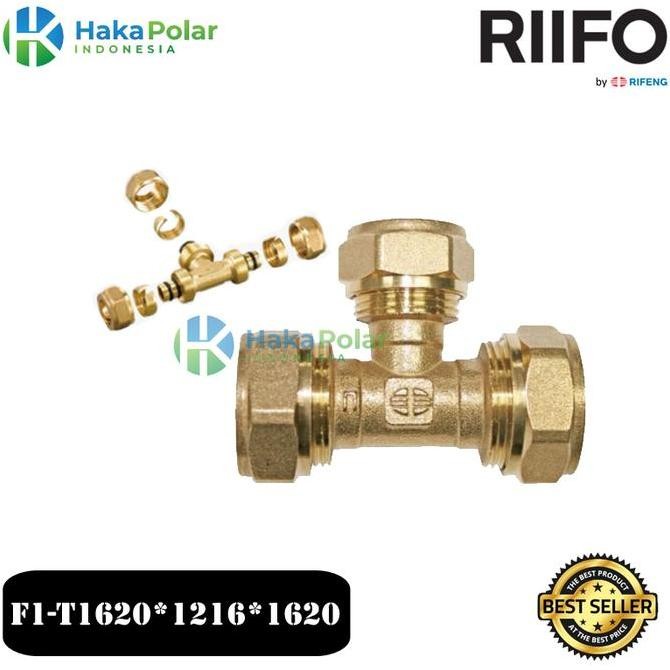 Unequal Tee Rifeng diameter 3/4"x1/2" F1-T1620x1216x1620