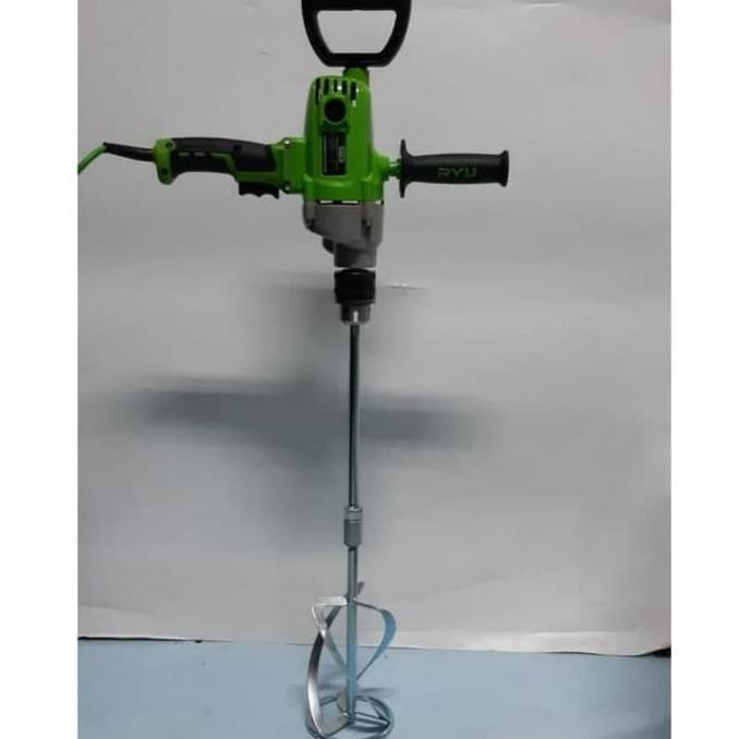 RYU TEKIRO MESIN Pengaduk Mixer Cat Semen Bor Listrik 16mm