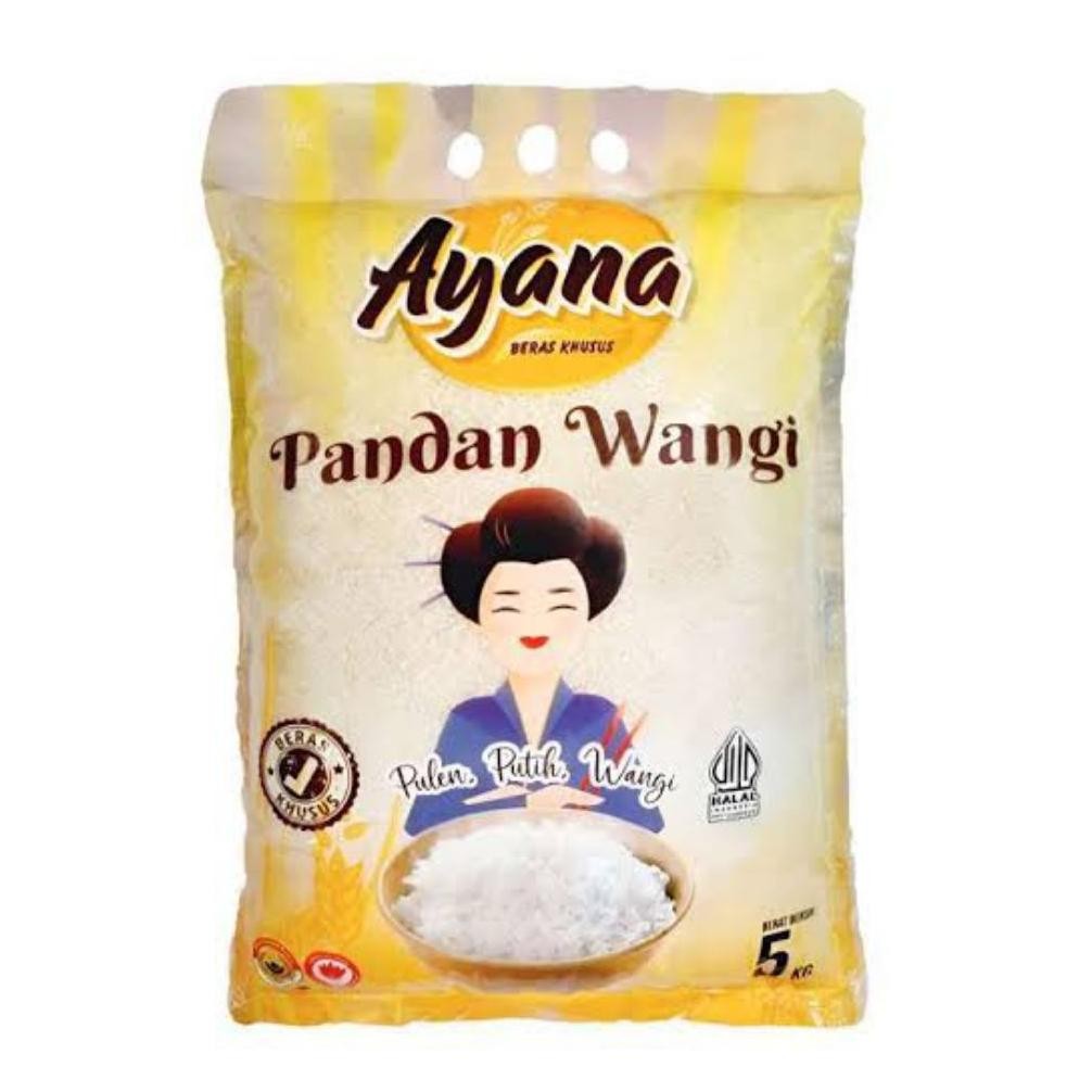 Beras Sumo Merah Kuning Hijau Beras Pulen Premium Kemasan 5 Kg Dan 3 Kg