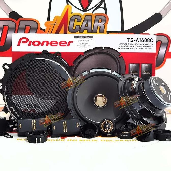 SPEAKER MOBIL PIONEER TS-A1608C SPEAKER SPLIT 2 WAY ORIGINAL DAN TERPERCAYA