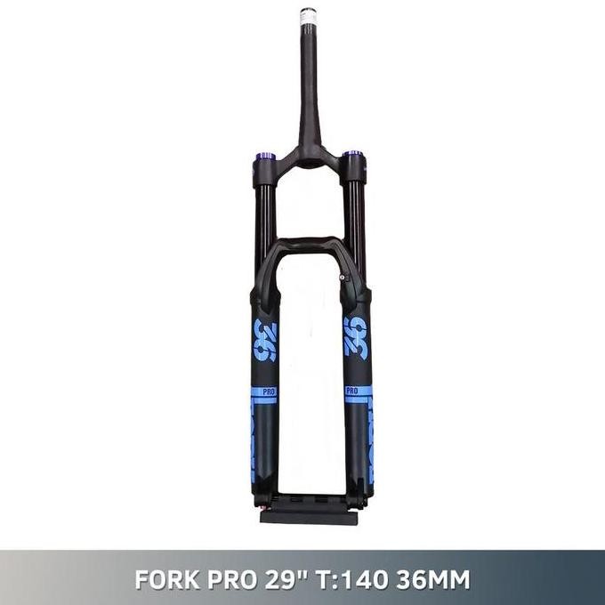 FORK PRO 29" T:140 36MM AIR TAPERED TA 15 LOCK | FORK SEPEDA MTB ORIGINAL DAN TERPERCAYA