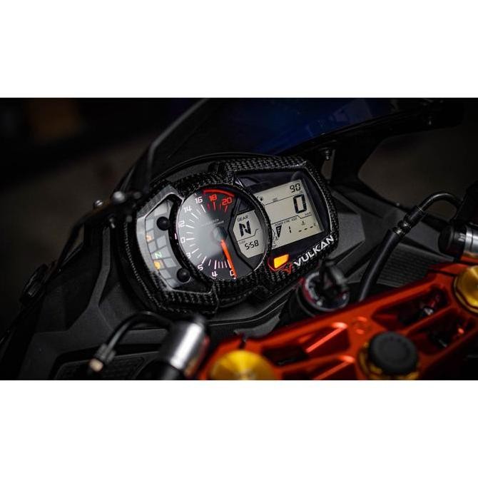 VULKAN SPEEDOMETER COVER REAL CARBON KAWASAKI ZX25R New Carbon