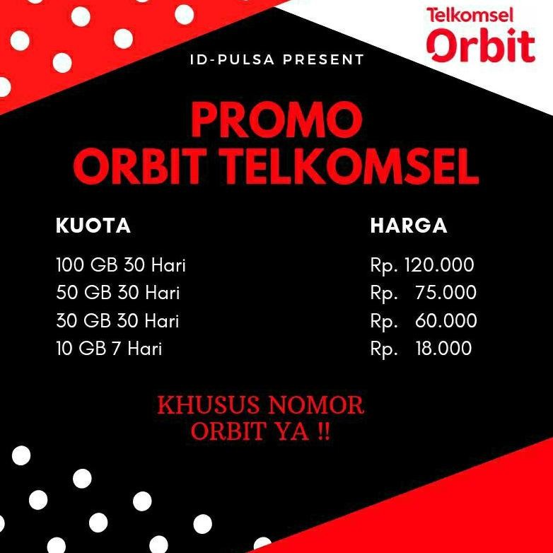Kuota Orbit Telkomsel