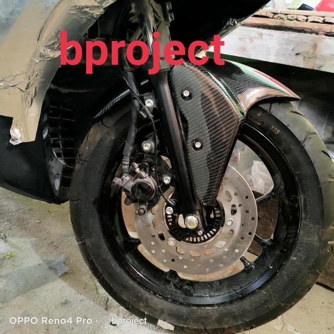 spakbor depan all-new aerox carbon New Carbon