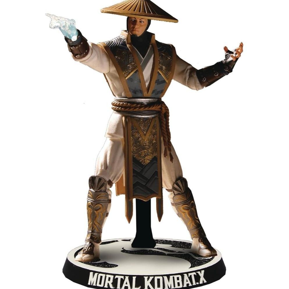 Mezco Mortal Kombat X Raiden Actionfigur, PRODUK ASLI 10,2 cm