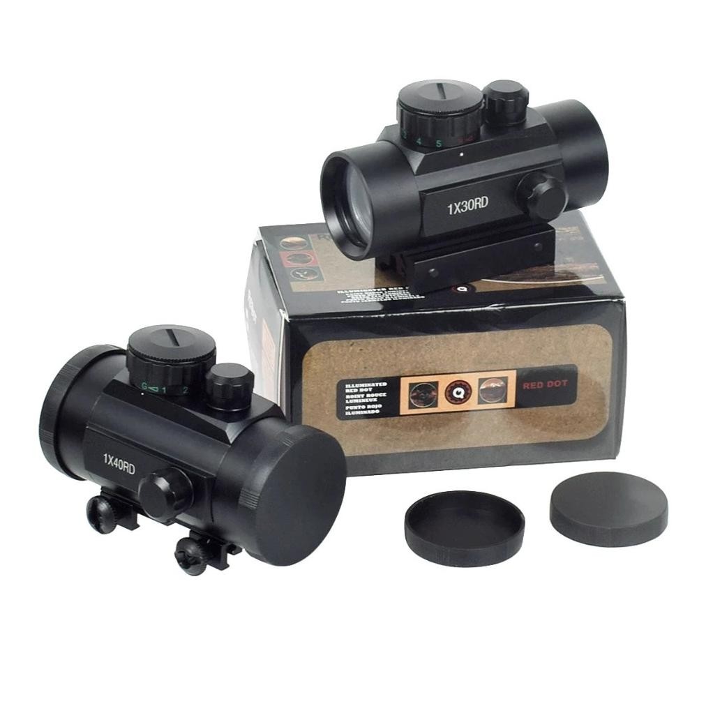 Teleskop Bushnell Red Dot Laser Merah Hijau 1x40 RDL Telescope Anti Getar