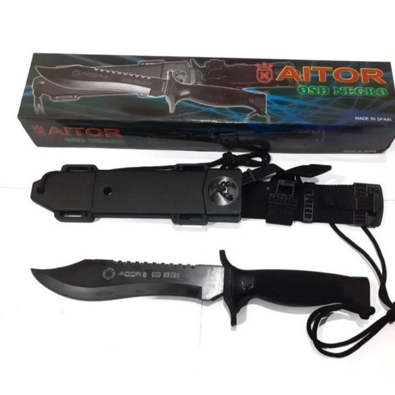 Aitor OSD Negro survival/ perlengkapan dinas