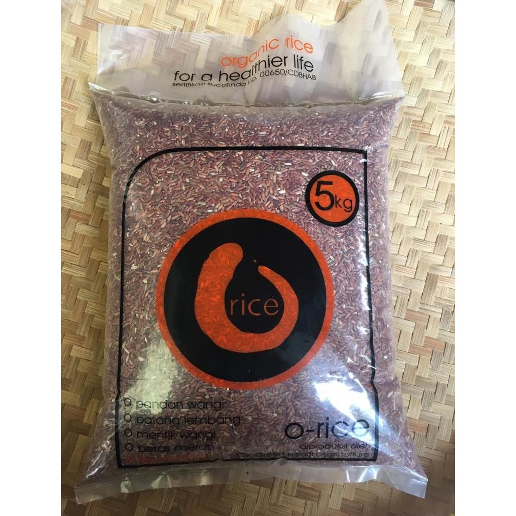 Beras Merah Organik 5Kg