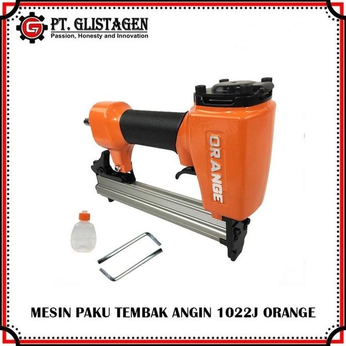 

Promo Orange 1022J Mesin Air Nailer Gun Staples Angin Paku Tembak U Stapler 1022J Orange COD