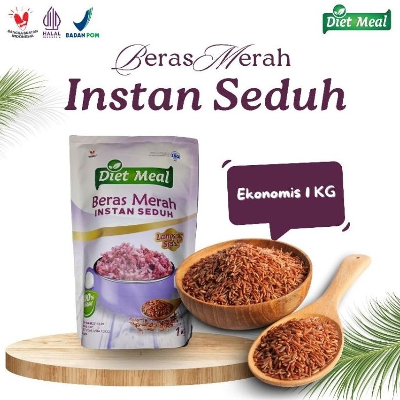 

Beras Merah Instan Seduh Kemasan 1 Kg