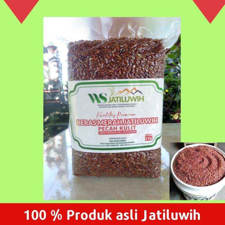 

Beras Merah Jatiluwih Pecah Kulit 1 Kg Asli Jatiluwih Kualitas Premium Dengan Harga Murah