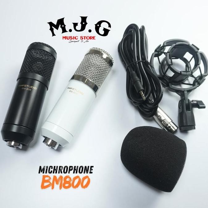 Microphone mikrofon mikropon mic condenser BM800 mikrofon todong