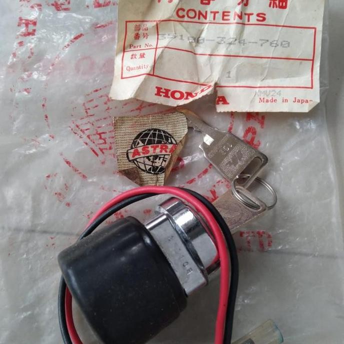 NEW Kunci kontak Honda CB100.Cb125 original nos Made in Japan