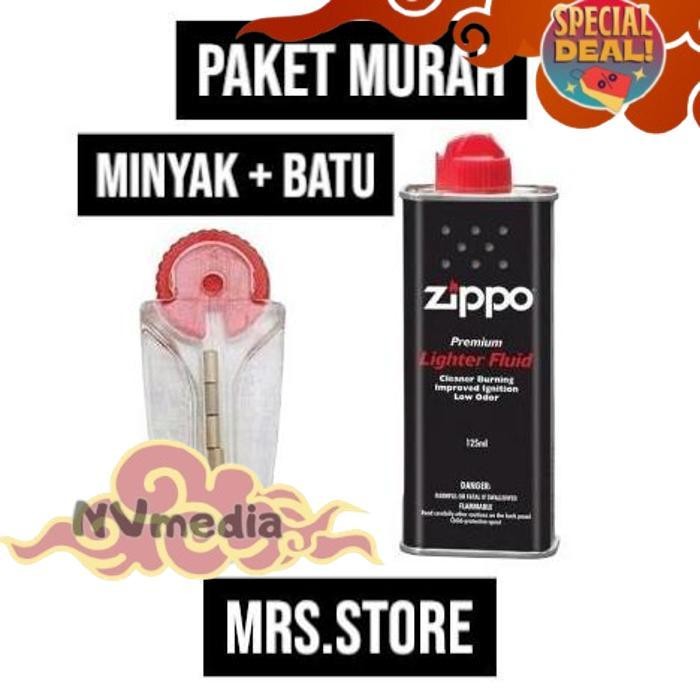 Trending Paket Hemat Minyak Zippo Original Usa 100% Isi Ulang Korek Zippo 125Ml