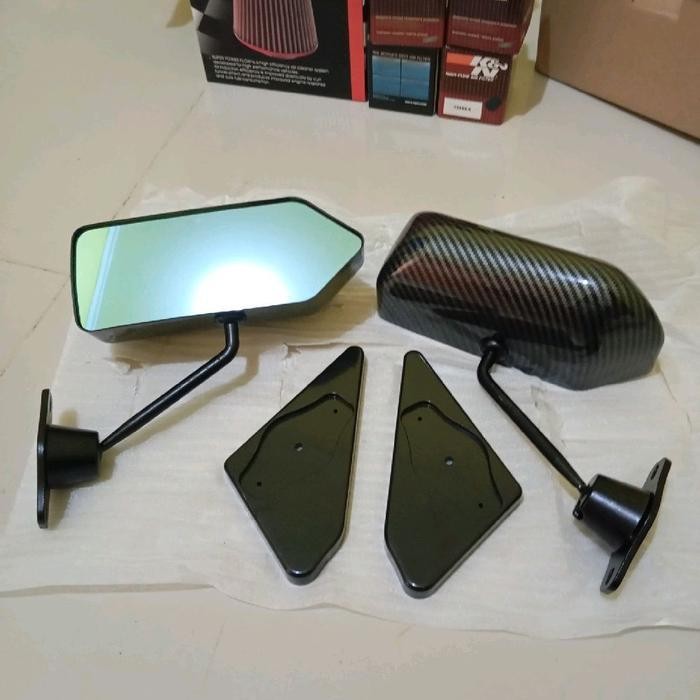 NZG Spion F1 Mobil Racing Kaca Blue | Spion Mobil Racing F1 Carbon | Kaca Spion Mobil Racing Model F