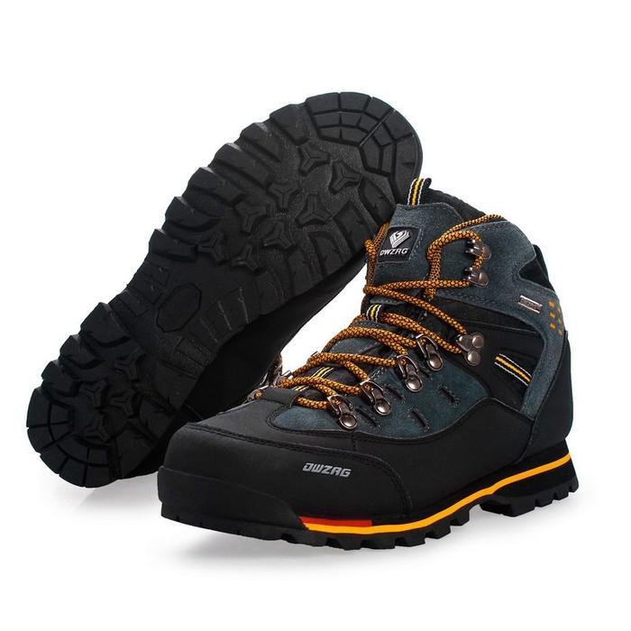 OGO Import Klasik Premium Outdoor Sepatu Boots Tinggi Hiking Gunung Pria