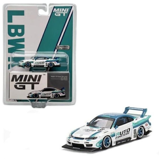 MINI GT 490 MIJO Nissan LB-Super Silhouette S15 Silvia Auto Finesse